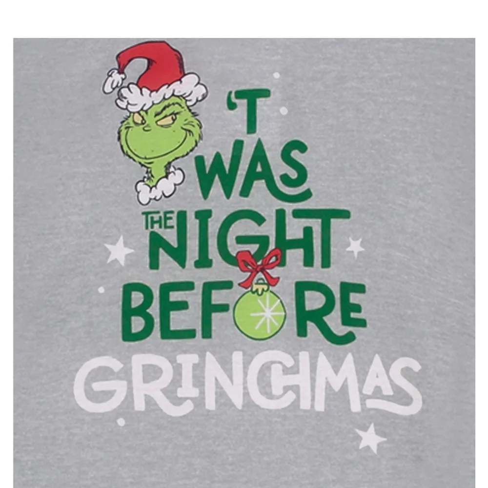 Girls Dr. Seuss Grinch Christmas Kids Pajama Set Pjs Red Green 4T NEW